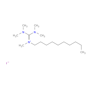 1-Decanaminium, N-[bis(dimethylamino)methylene]-N-methyl-, iodide