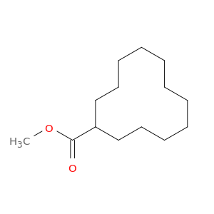 Cyclododecanecarboxylic acid, methyl ester