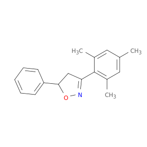 Isoxazole, 4,5-dihydro-5-phenyl-3-(2,4,6-trimethylphenyl)-