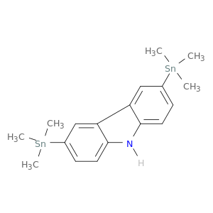 9H-Carbazole, 3,6-bis(trimethylstannyl)-