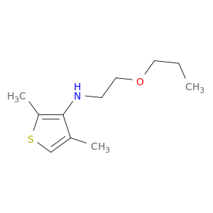 3-Thiophenamine, 2,4-dimethyl-N-(2-propoxyethyl)-