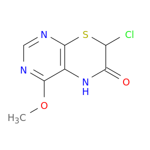 5H-Pyrimido[4,5-b][1,4]thiazin-6(7H)-one, 7-chloro-4-methoxy-