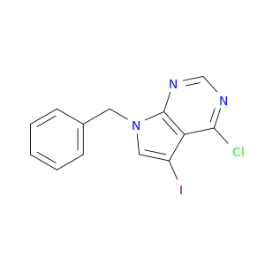 4-氯-5-Iodo-7-(苯基甲基)-7H-吡咯,[2,3-D]嘧啶