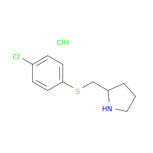 2-(4-氯-苯硫基甲基)-吡咯烷盐酸盐