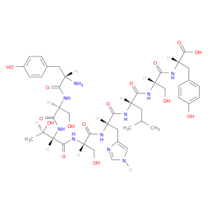 L-Tyrosine, L-tyrosyl-L-seryl-L-threonyl-L-seryl-L-histidyl-L-leucyl-L-seryl-