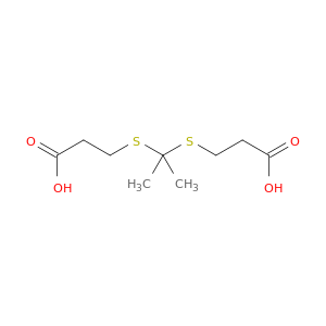 3,3'-(丙烷-2,2-二基双(硫烷二基))二丙酸