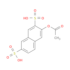2,7-Naphthalenedisulfonic acid, 3-(acetyloxy)-