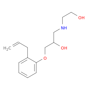 2-Propanol, 1-[(2-hydroxyethyl)amino]-3-[2-(2-propenyl)phenoxy]-