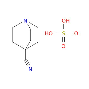 1-Azabicyclo[2.2.2]octane-4-carbonitrile, sulfate