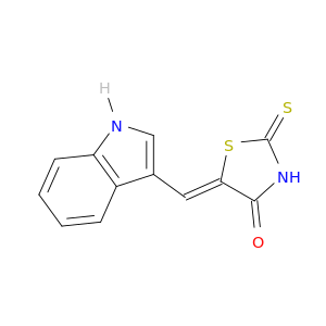 4-Thiazolidinone, 5-(1H-indol-3-ylmethylene)-2-thioxo-, (5Z)-