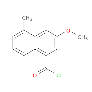 1-Naphthalenecarbonyl chloride, 3-methoxy-5-methyl-
