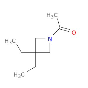 AZETIDINE, 1-ACETYL-3,3-DIETHYL-