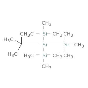 Trisilane, 2-(1,1-dimethylethyl)-1,1,1,3,3,3-hexamethyl-2-(trimethylsilyl)-