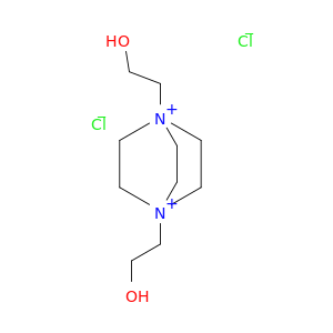 1,4-Diazoniabicyclo[2.2.2]octane, 1,4-bis(2-hydroxyethyl)-, dichloride
