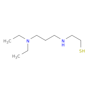 2-{[3-(diethylamino)propyl]amino}ethanethiol