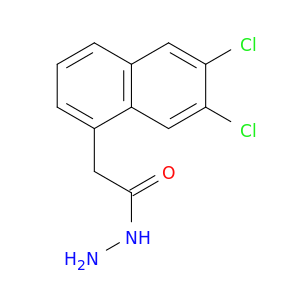 1-Naphthaleneaceticacid, 6,7-dichloro-, hydrazide