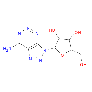 2-(5-amino-2,3,4,7,8,9-hexazabicyclo[4.3.0]nona-1,3,5,7-tetraen-9-yl)-5-(hydroxymethyl)oxolane-3,4-diol