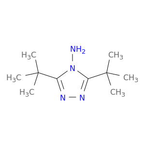 4H-1,2,4-Triazol-4-amine, 3,5-bis(1,1-dimethylethyl)-