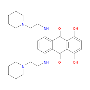 1,4-Dihydroxy-5,8-bis((2-(1-piperidinyl)ethyl)amino)-9,10-anthracenedione