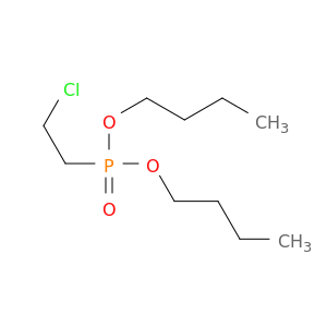 Phosphonic acid, (2-chloroethyl)-, dibutyl ester