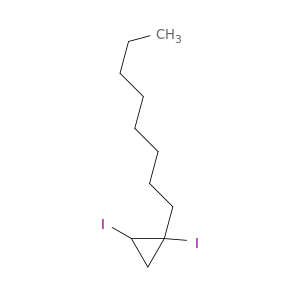 Cyclopropane, 1,2-diiodo-1-octyl-