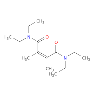 2-Butenediamide, N,N,N',N'-tetraethyl-2,3-dimethyl-, (Z)-