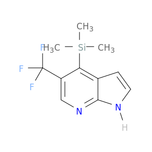 5-(Trifluoromethyl)-4-(trimethylsilyl)-1H-pyrrolo[2,3-b]pyridine