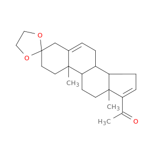 1-(10,13-dimethyl-1,2,4,7,8,9,10,11,12,13,14,15-dodecahydrospiro[cyclopenta[a]phenanthrene-3,2'-[1,3]dioxolan]-17-yl)ethanone