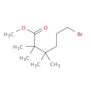 Hexanoic acid, 6-bromo-2,2,3,3-tetramethyl-, methyl ester