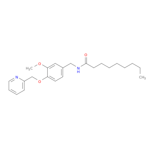 Nonanamide, N-[[3-methoxy-4-(2-pyridinylmethoxy)phenyl]methyl]-