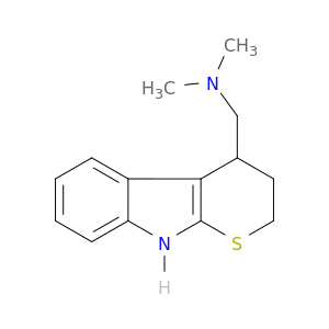 Thiopyrano[2,3-b]indole-4-methanamine,2,3,4,9-tetrahydro-N,N-dimethyl-