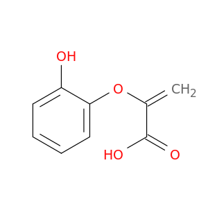 2-Propenoic acid, 2-(2-hydroxyphenoxy)-
