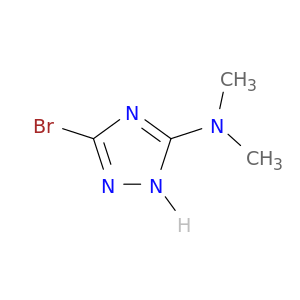 5-Bromo-N,N-二甲基-1H-1,2,4-三唑-3-胺