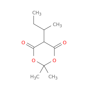 1,3-Dioxane-4,6-dione, 2,2-dimethyl-5-(1-methylpropyl)-