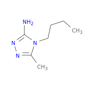 4H-1,2,4-Triazol-3-amine, 4-butyl-5-methyl-