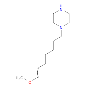 Piperazine, 1-(7-methoxy-6-heptenyl)-