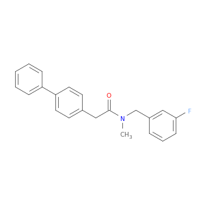 [1,1'-Biphenyl]-4-acetamide, N-[(3-fluorophenyl)methyl]-N-methyl-