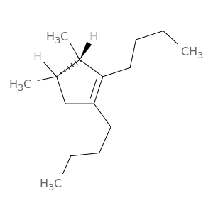 Cyclopentene, 1,2-dibutyl-3,4-dimethyl-, cis-