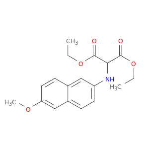 Propanedioic acid, [(6-methoxy-2-naphthalenyl)amino]-, diethyl ester