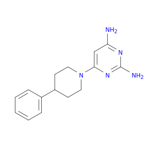 2,4-Pyrimidinediamine, 6-(4-phenyl-1-piperidinyl)-