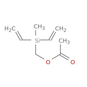 Methanol, (diethenylmethylsilyl)-, acetate