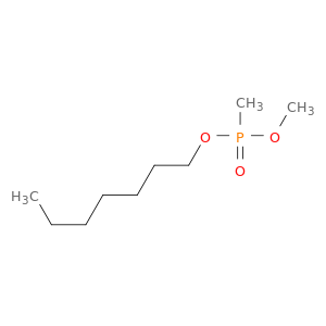 Phosphonic acid,methyl-, heptyl methyl ester (9CI)