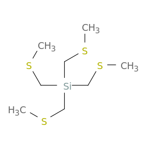 Silane, tetrakis[(methylthio)methyl]-