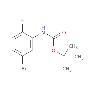 N-(5-溴-2-氟苯基)氨基甲酸叔丁酯