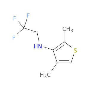 3-Thiophenamine, 2,4-dimethyl-N-(2,2,2-trifluoroethyl)-