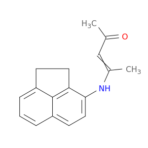 3-Penten-2-one, 4-[(1,2-dihydro-3-acenaphthylenyl)amino]-