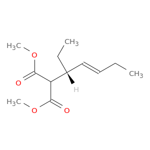 Propanedioic acid, [(1R,2E)-1-ethyl-2-pentenyl]-, dimethyl ester