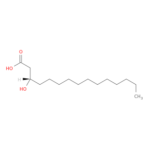 Pentadecanoic acid, 3-hydroxy-, (S)-