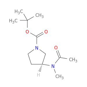 (S)-3-(乙酰基-甲基-氨基)-吡咯烷-1-羧酸叔丁酯
