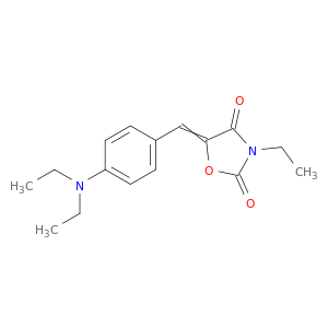 2,4-Oxazolidinedione, 5-[[4-(diethylamino)phenyl]methylene]-3-ethyl-